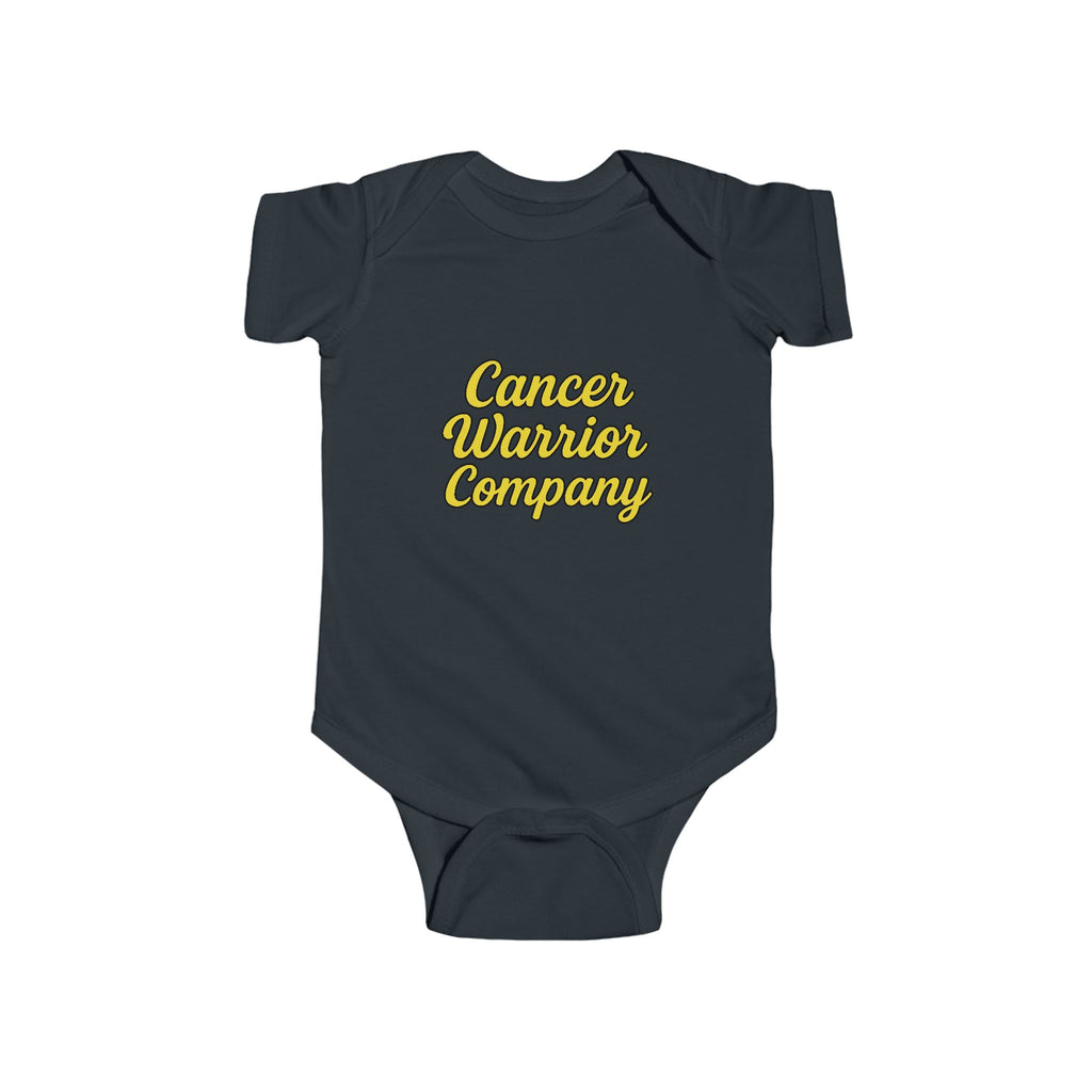 Infant - Cancer Warrior Company - Signature Script Bodysuit