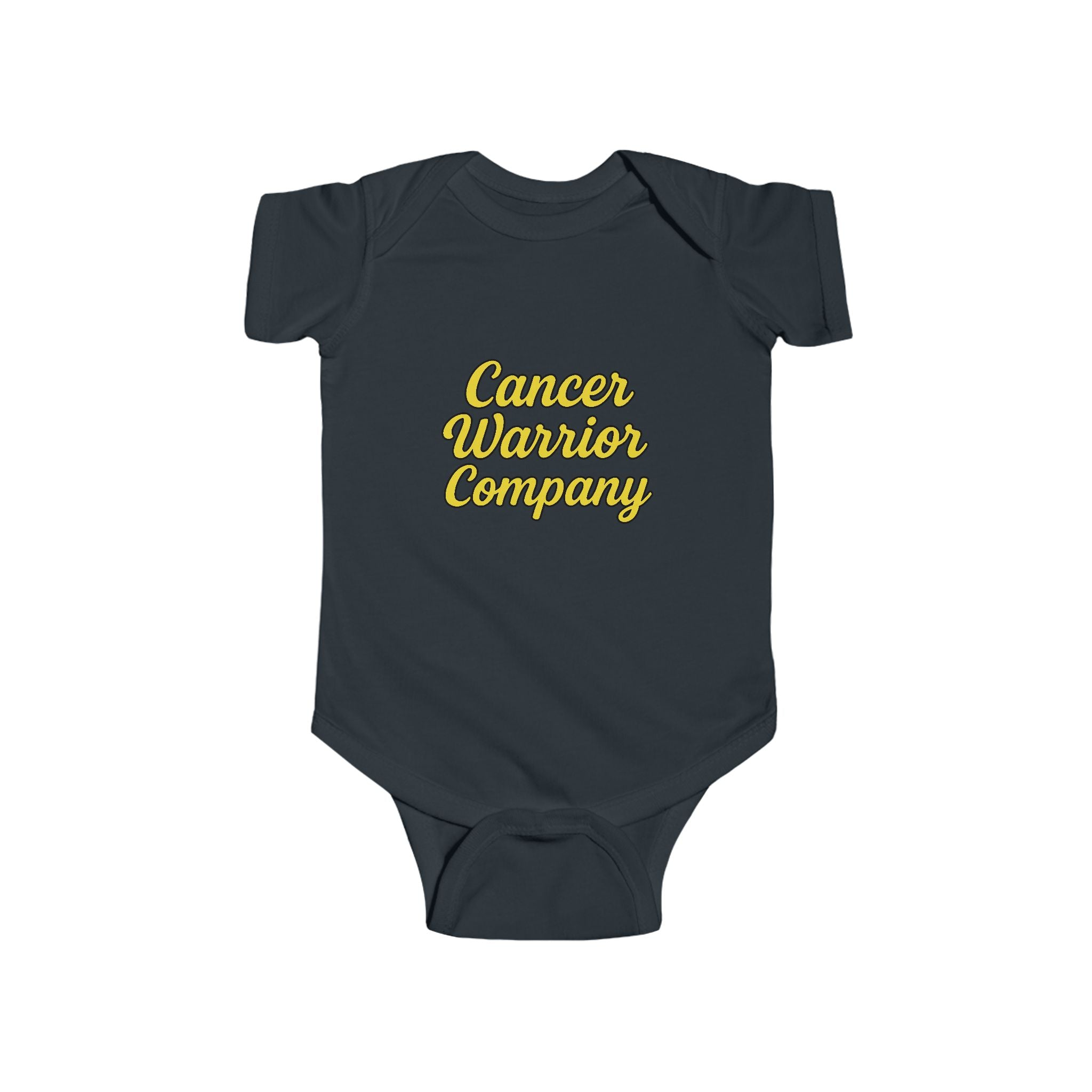 Infant - Cancer Warrior Company - Signature Script Bodysuit