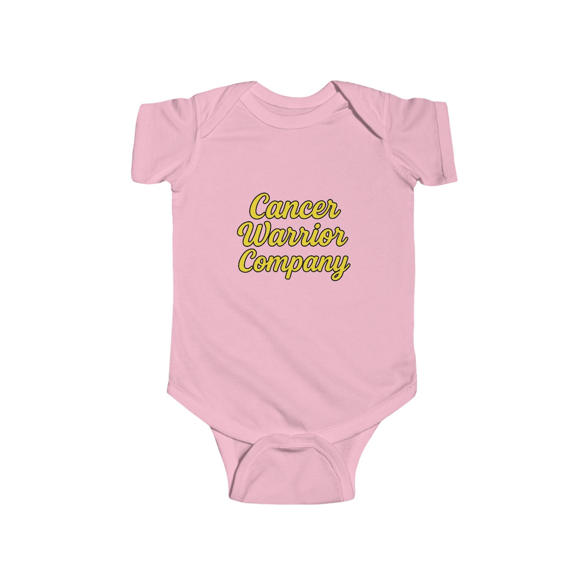 Infant - Cancer Warrior Company - Signature Script Bodysuit