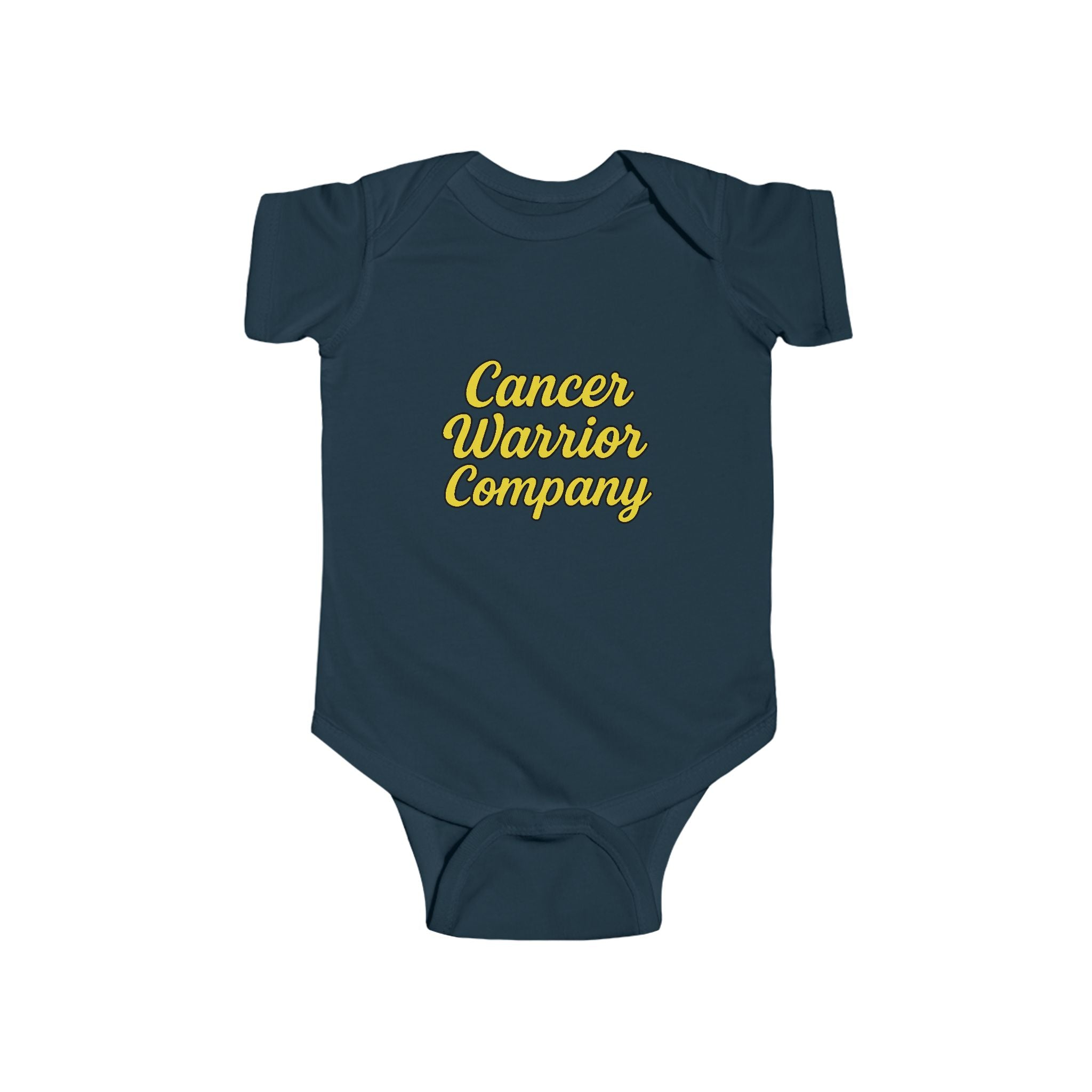 Infant - Cancer Warrior Company - Signature Script Bodysuit