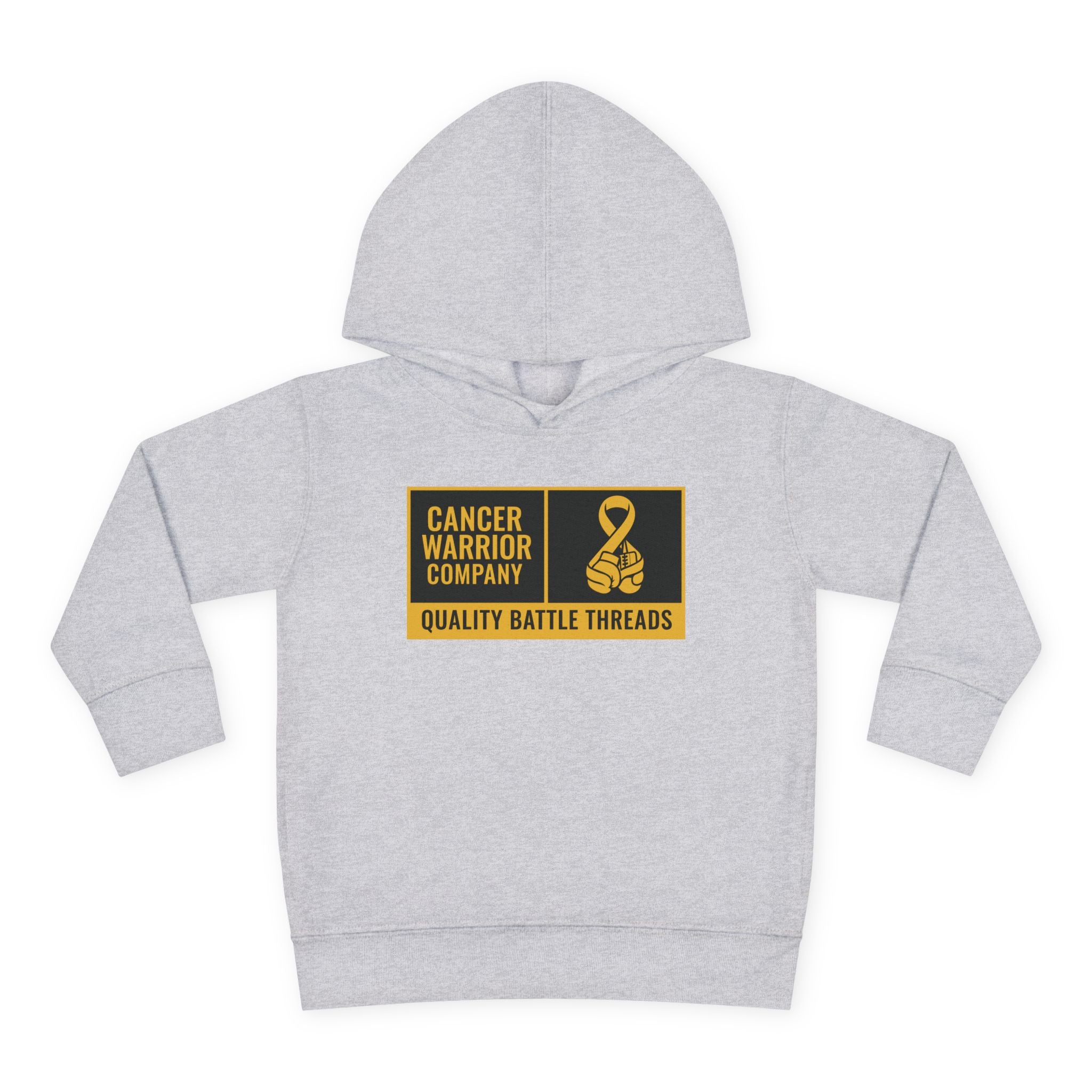 Toddler - Cancer Warrior Company - Label Logo Hoodie