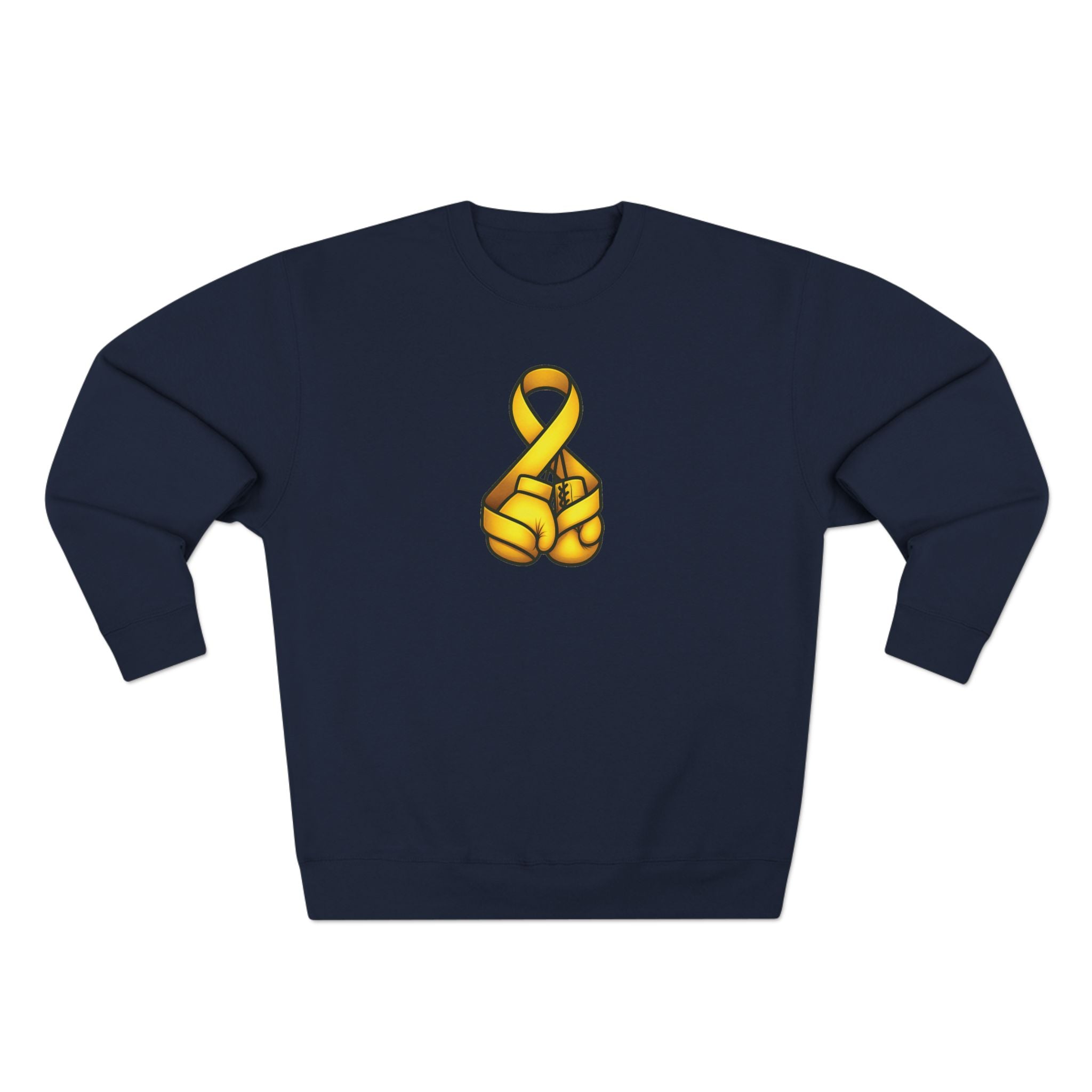 Adult (Unisex) - Cancer Warrior Company - Boxing Gloves Sweatshirt